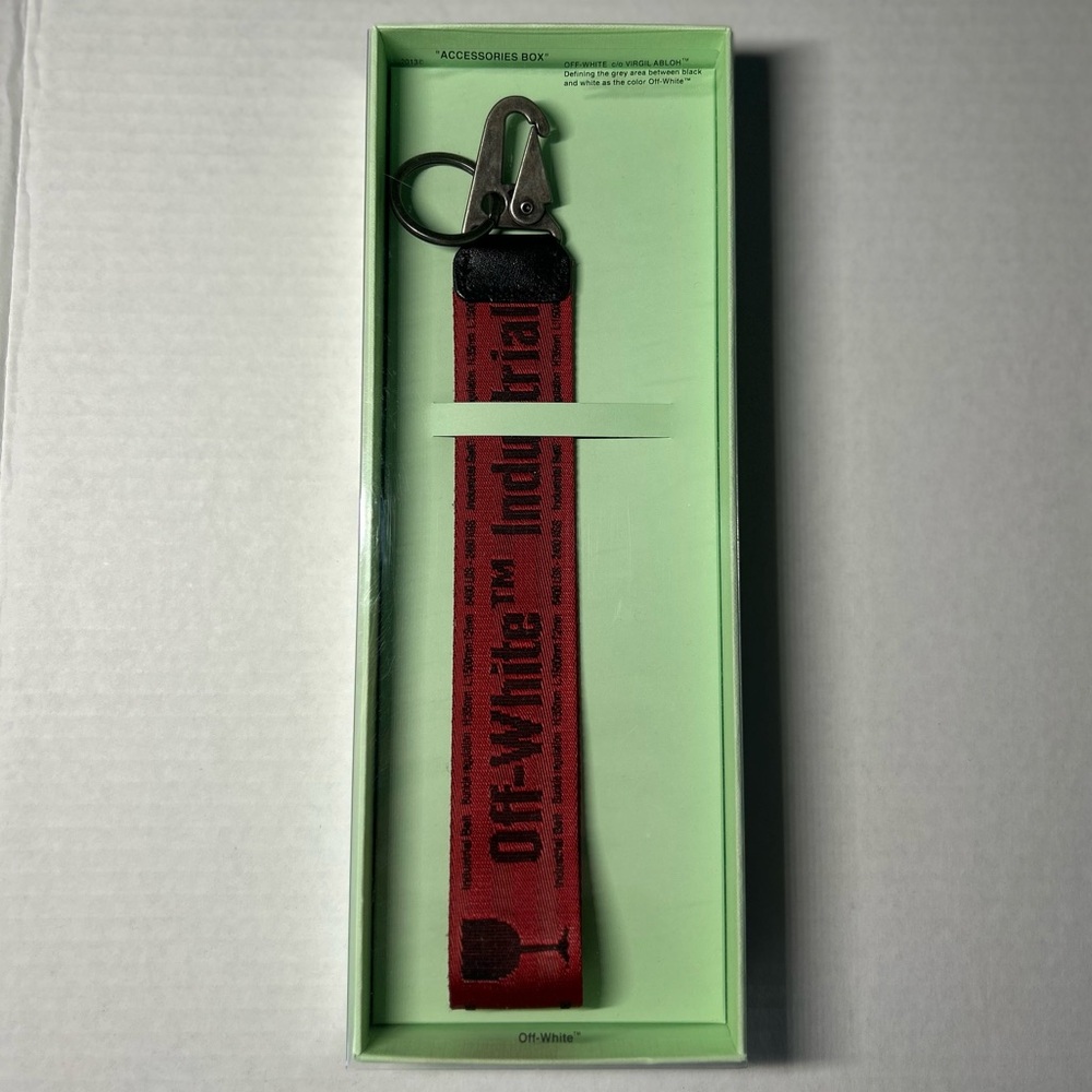 Off-White  2.0 key Holder Industrial Red